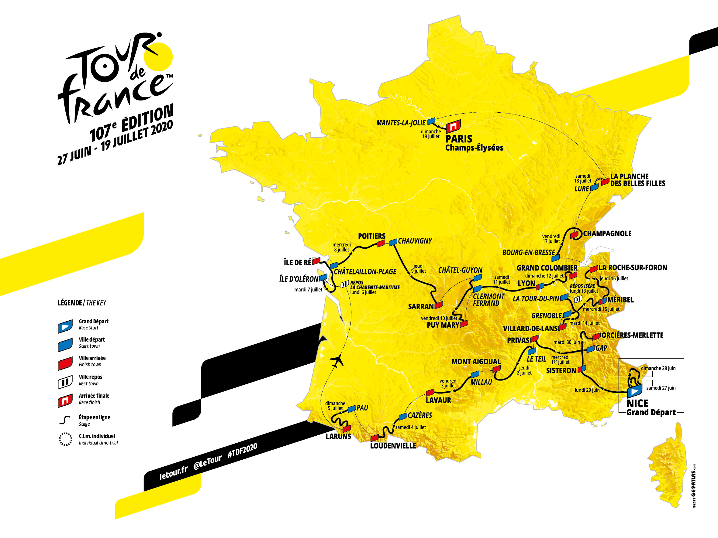 Tour De France 2024 Route Map Best Map of Middle Earth