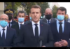 NICE-Attentat à Notre-Dame : E.Macron : « Fermeté et unité »