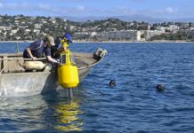 CANNES – Une bouée intelligente pour surveiller la mer en temps réel : la technologie au service de la Méditerranée
