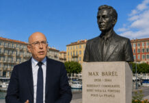 NICE – Éric Ciotti valide l’installation d’une statue en hommage au résistant communiste Max Barel